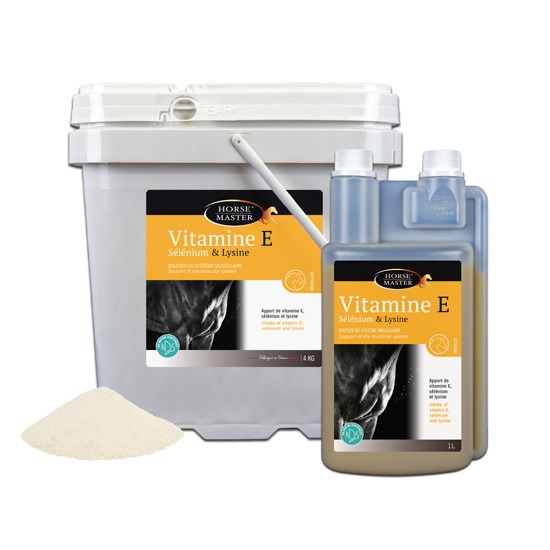 Vitamine E + Selenium et lysine