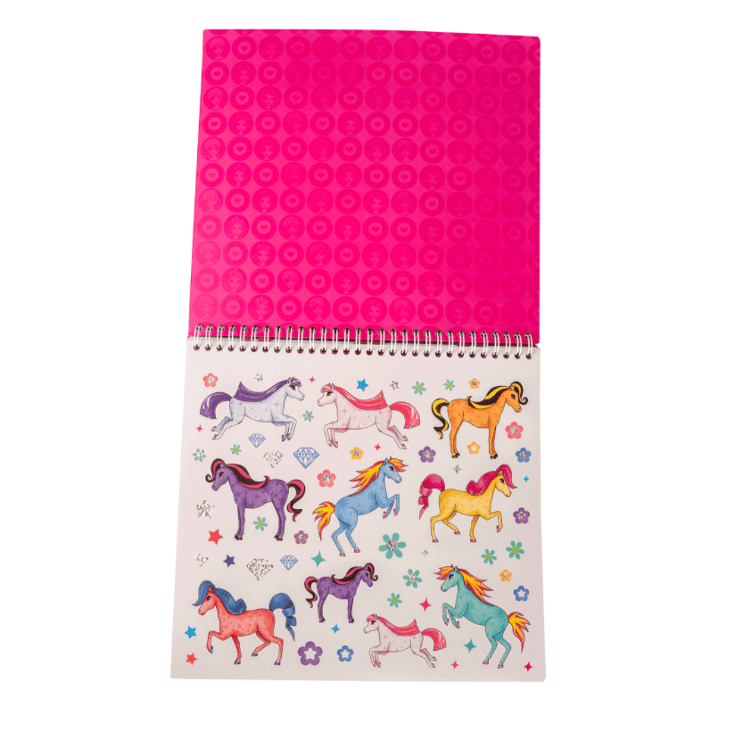 Bloc à dessin chevaux – Image 2