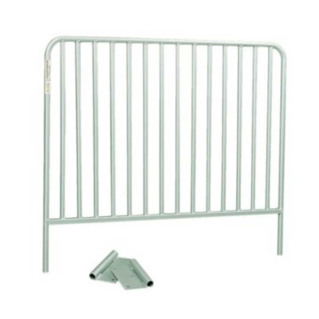 Grille barreaudé pour porte battante