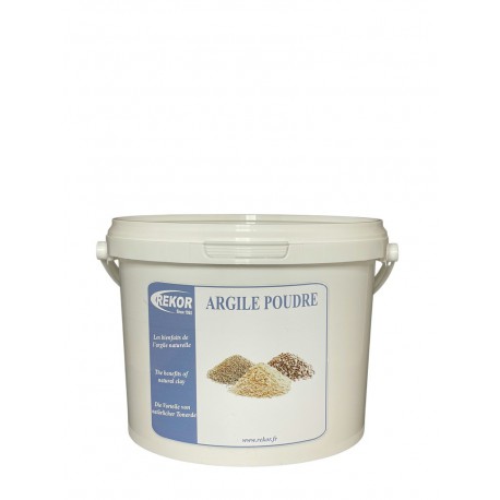 Argile en poudre Rekor
