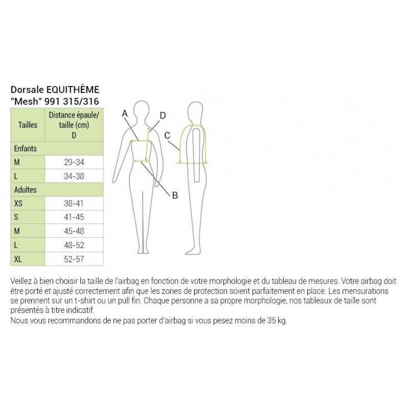 Dorsale Equithème « Mesh » – Image 4