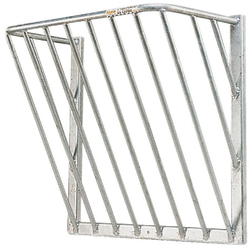 Râtelier galvanisé mural droit